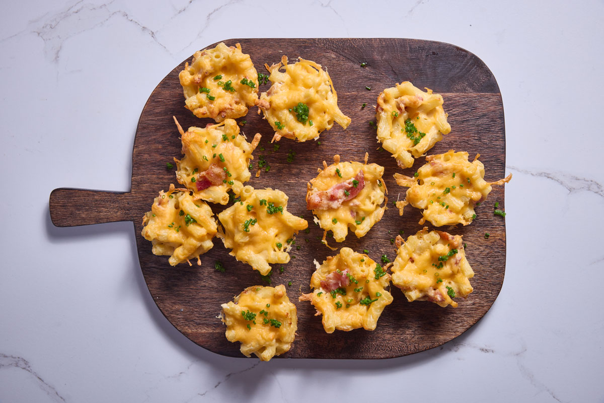 Mac-and-cheese cups | Woolworths TASTE