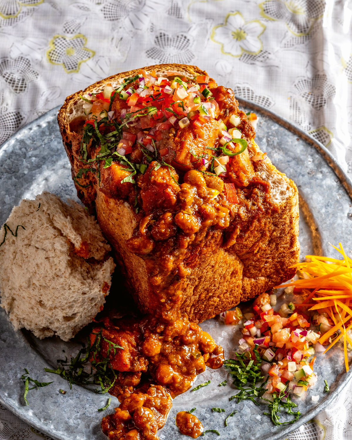 Beans bunny chow