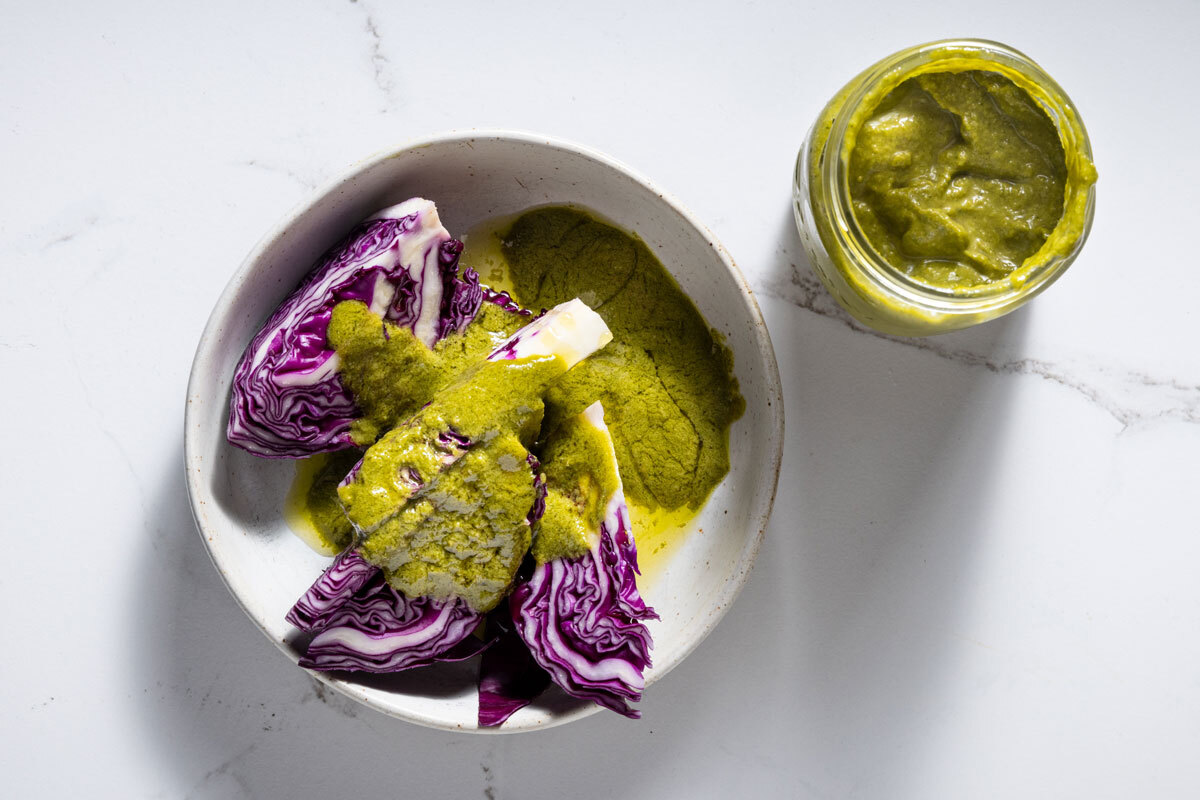 Green queen miso  dressing