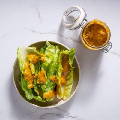 Jalapeño atchar dressing