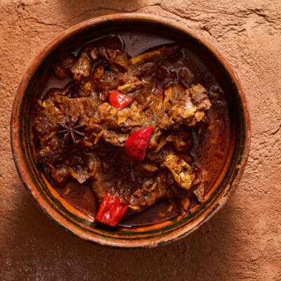 Korean beef with jjigae