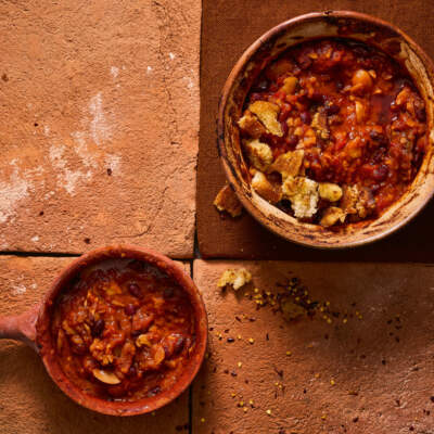 Spanish inspired baked beans