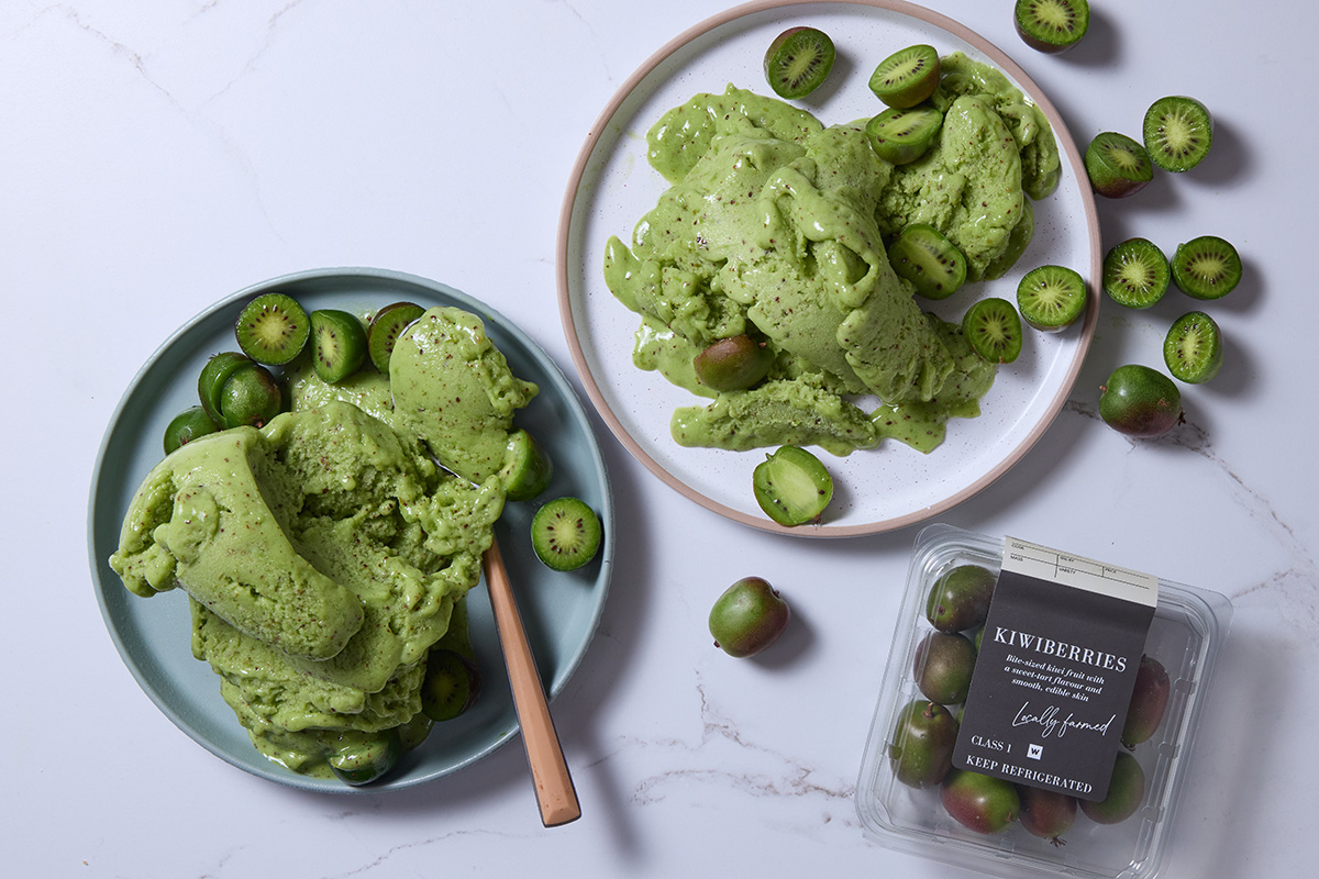 Kiwiberry sorbet | Woolworths TASTE