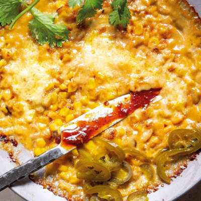 Creamy corn bake