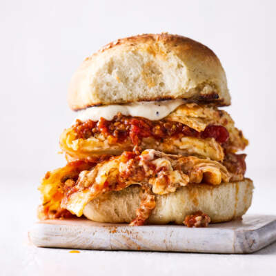 Lasagne sloppy joes