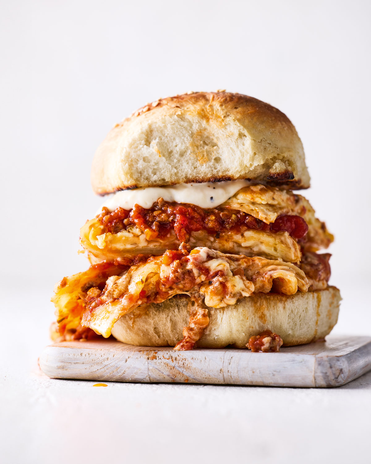 Lasagne sloppy joes