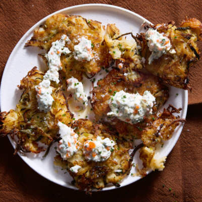 Pickle latkes