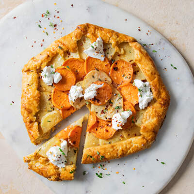Sweet potato galette
