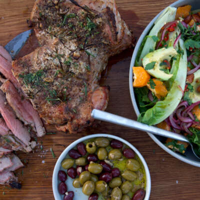 24-hour marinated lamb on the braai