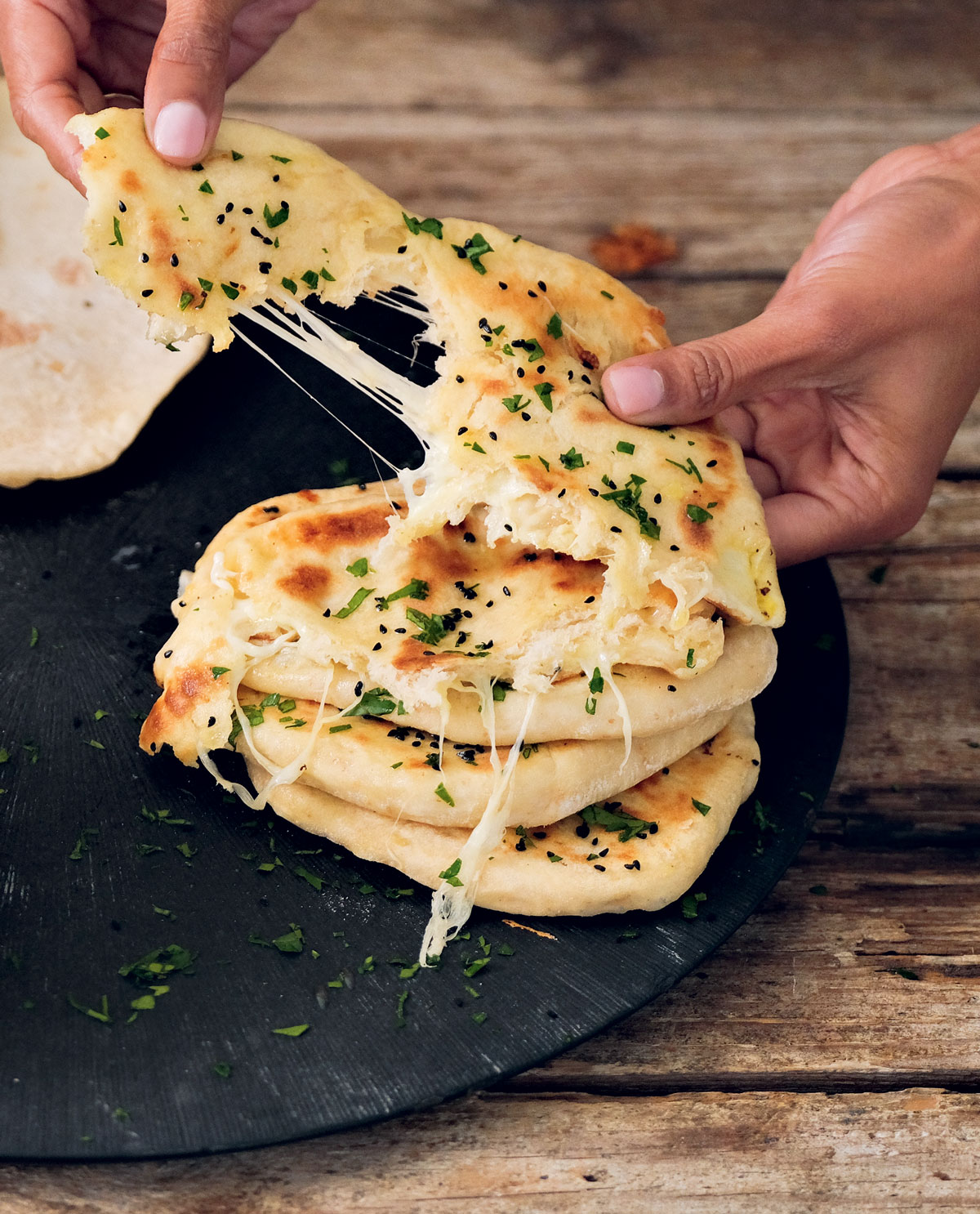 Cheesy naan | Woolworths TASTE