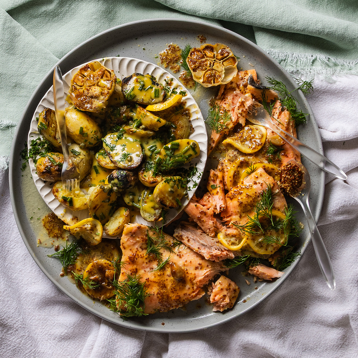 Honey honey and mustard braaied salmon | Woolworths TASTE