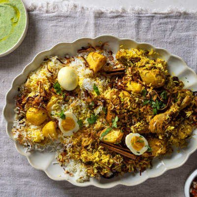 Zaynab Paruk's chicken biryani