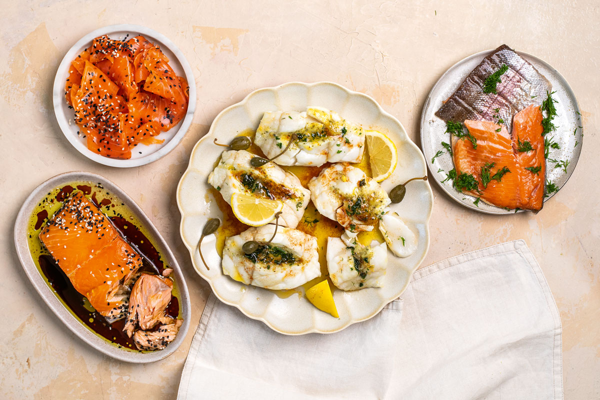 Garlic-butter kingklip and smoked salmon spread | Woolworths TASTE
