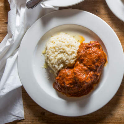 Herbed lamb knuckles