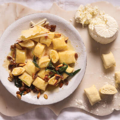 Ricotta gnudi