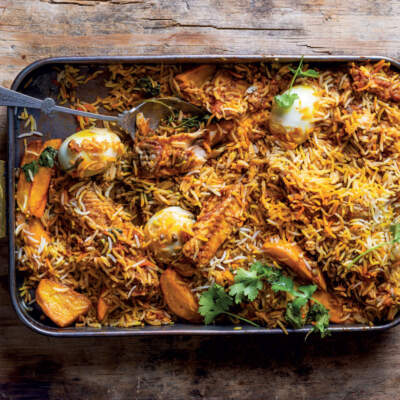 Canned fish (pilchard) biryani