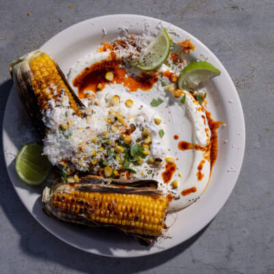Braai Mexican corn (esquites)