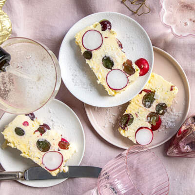Radish-and-grape butter terrine