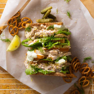 Chicken mayo sandwich