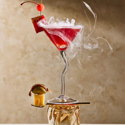 Anthm's blood and sand cocktail