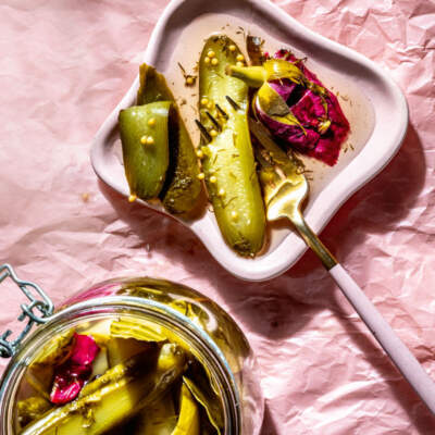Baywatch rose pickles