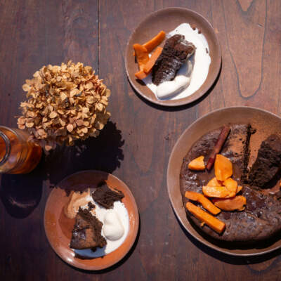 Mesquite brandy pudding