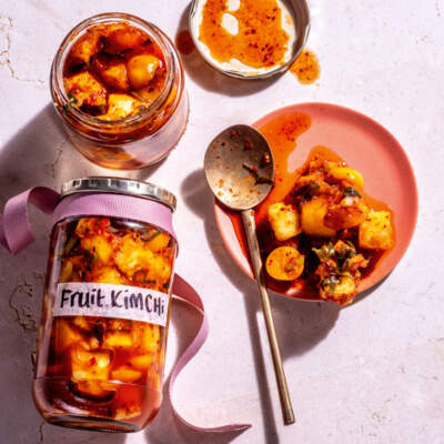 Mixed fruit kimchi