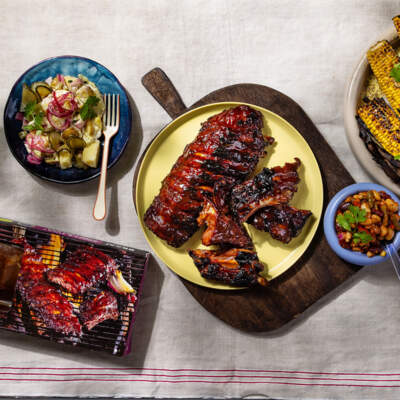How to serve sweet & sticky pork ribs this summer