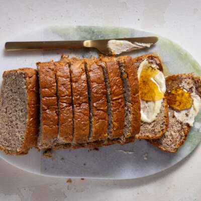 Chai masala banana loaf