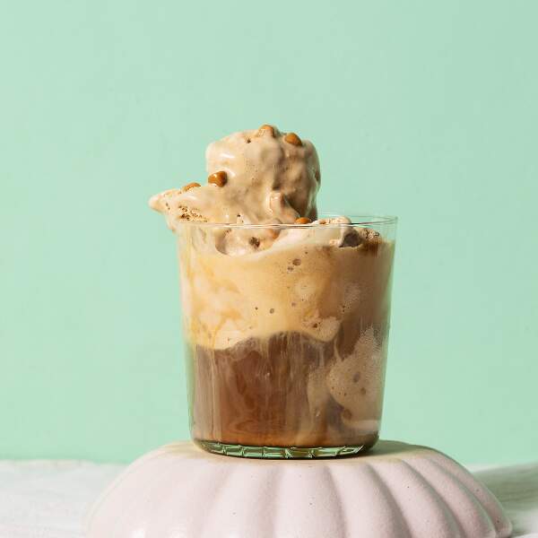 caramel affogato