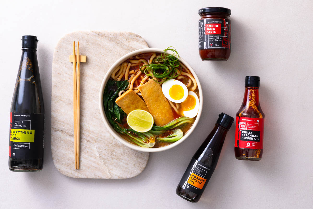 coconut miso ramen bowl