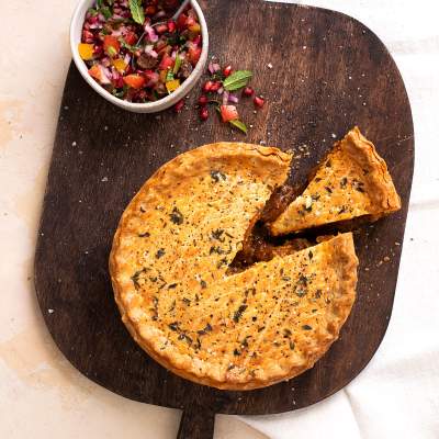 Nokx Majozi's lamb curry pie