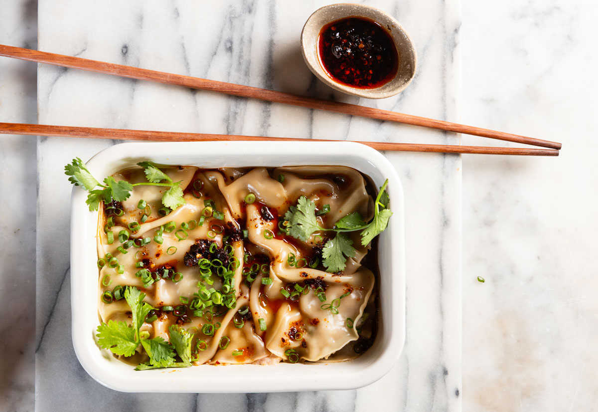 Viral soup-dumpling lasagne