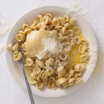 A twist on pastina da Parmigiano Reggiano