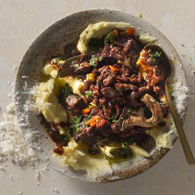 Plant-Based bourguignon 