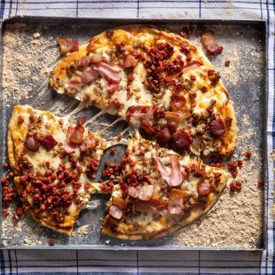 Meat lover’s pizza