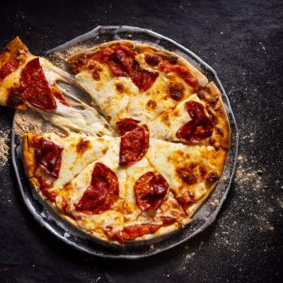 Pepperoni pizza