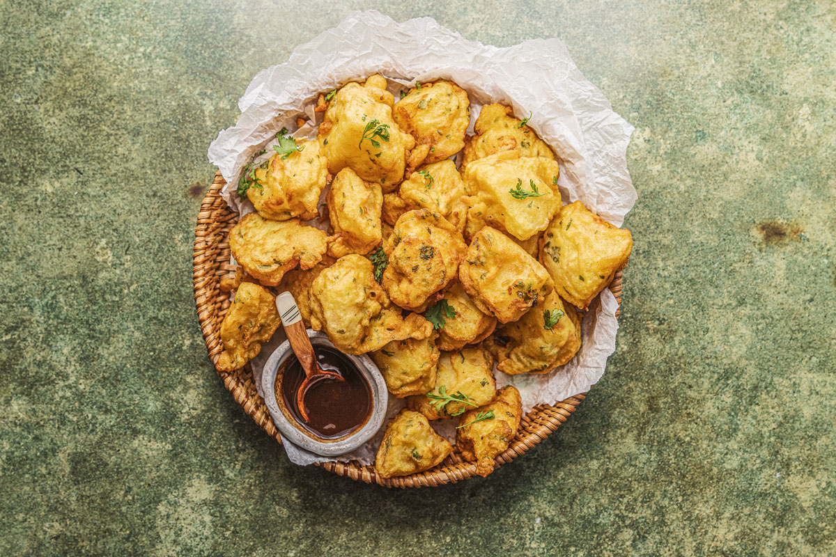 Viazi karai (crispy fried potatoes)