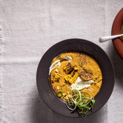 Corn chowder soup