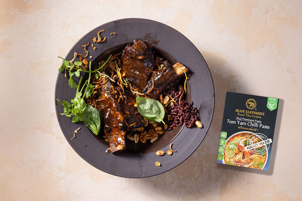 Tom yam chilli shortrib