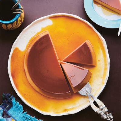 Cheese flan