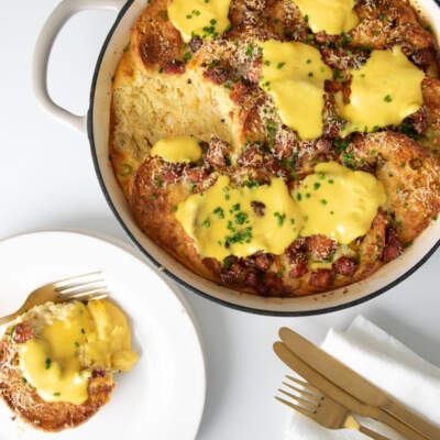 Eggs benedict casserole