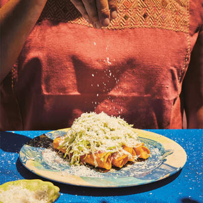 Flautas de papa (crispy potato tacos)