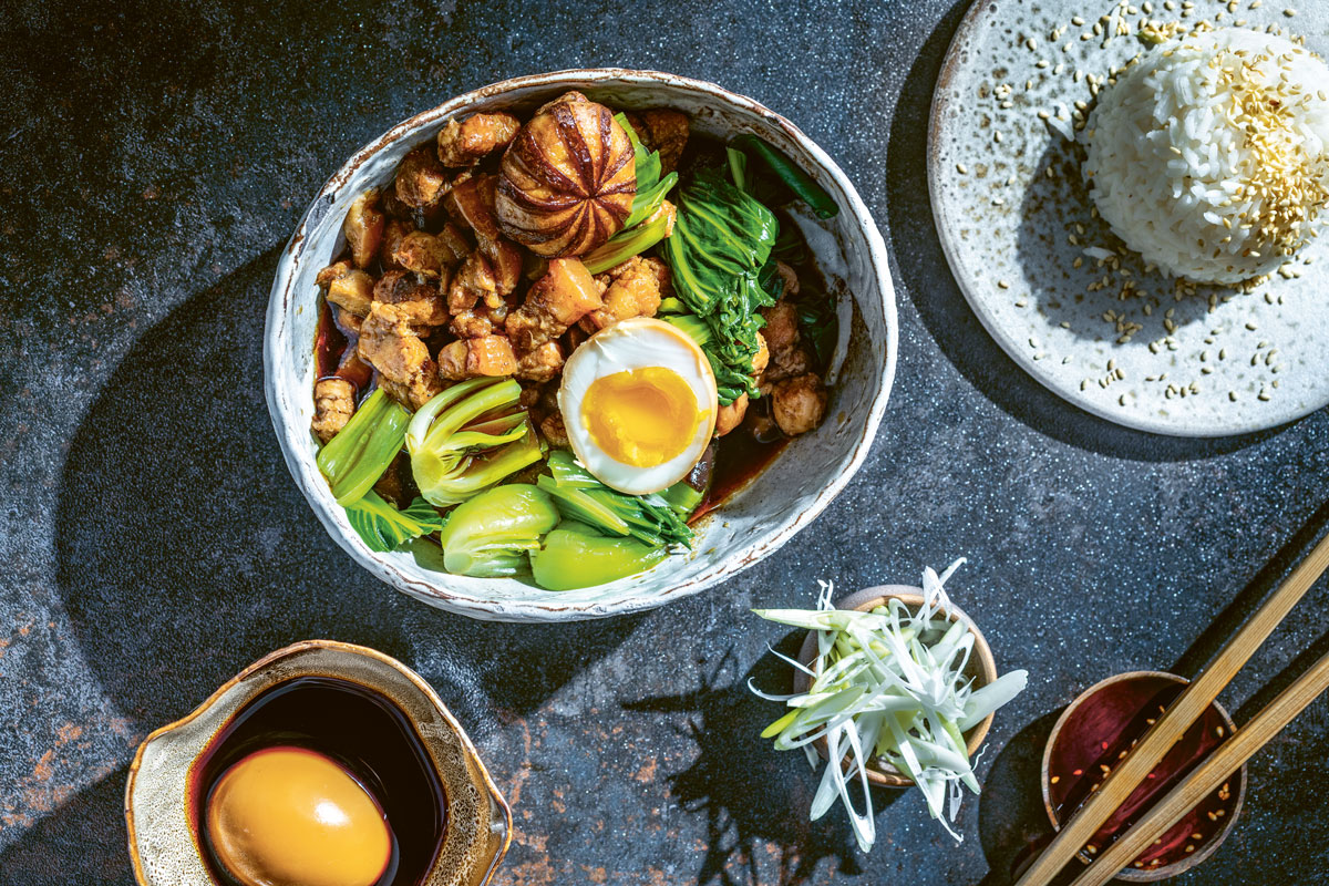 LOU ROU FAN (BRAISED PORK BELLY OVER RICE)
