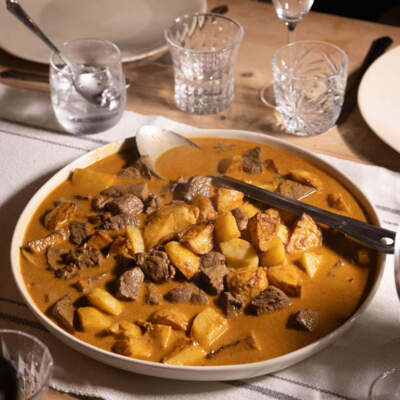 Beef massaman curry