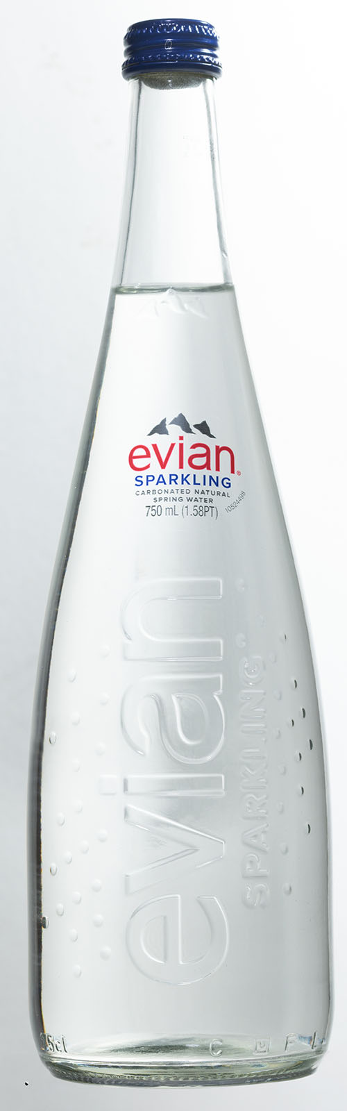evian sparkling water