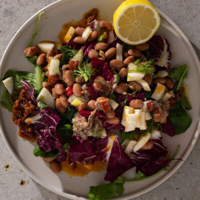 Calabrian chilli-and-cannellini bean salad