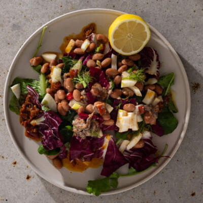 Calabrian chilli-and-cannellini bean salad