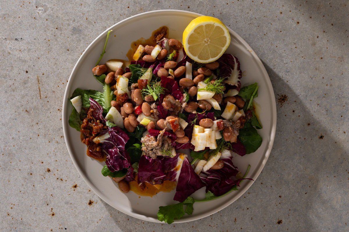 Calabrian-chilli-and-cannellini-bean-salad