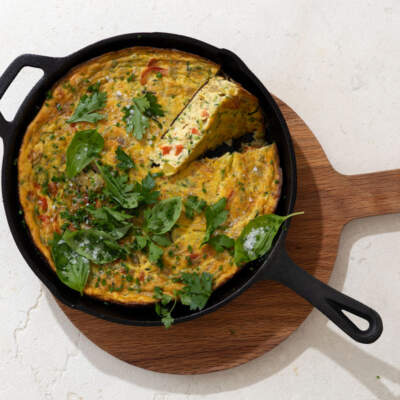 Fridge-clean-out frittata